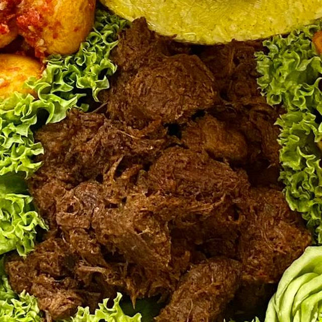 Beef rendang
